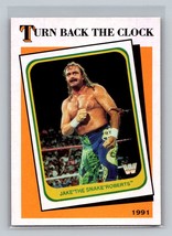 Jake &quot;The Snake&quot; Roberts #4 2016 Topps WWE Heritage Turn Back the Clock - £1.58 GBP
