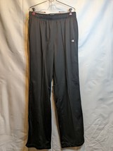 Champion Black White Stripe Jogging Pants Size L 100% Polyester Mens&#39; - £14.62 GBP
