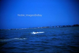 1958 Man Swimming After Water Skiing Wipe Out Florida Kodachrome 35mm Slide - £2.76 GBP