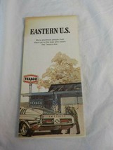 1971 Texaco Gas Station Eastern US Road Travel Map - £6.37 GBP