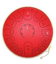 14 inch 15 tone ethereal drum carbon steel material hand disc steel tongue drum  - £230.49 GBP