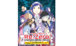 DVD Anime Re:Zero Starting Life In Another World Season 1+2 +Complete Collection - £25.88 GBP