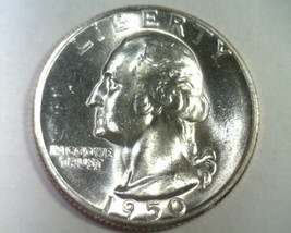 1950-D Washington Quarter Choice Uncirculated / Gem Ch. Unc. / Gem Nice Original - £25.35 GBP