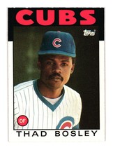 1986 Topps #512 Thad Bosley Chicago Cubs - £1.58 GBP