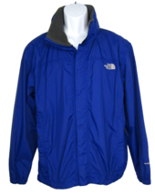 The North Face Resolve Hyvent Jacket Blue Rain Full Zip With Hood Men&#39;s ... - £31.09 GBP