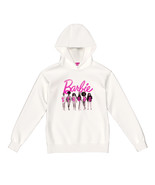 Pepco Barbie Mattel Women&#39;s White Hoodie Size S - $1,332.36 MXN