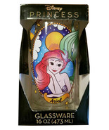 Disney The Little Mermaid Princess Ariel Pint Glass 16 oz Licensed NEW - £14.04 GBP