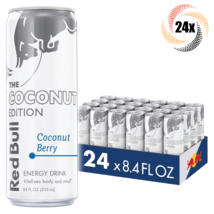 Full Case 24x Cans Red Bull Coconut Edition Coconut Berry Energy Drink | 8.4oz | - £63.95 GBP