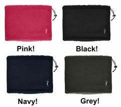 Surprizeshop Damen Winter Fleecefutter Golf Snood. Pink, Grau, Navy oder... - $14.81