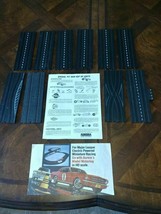 Aurora Slot Car HO 9&quot; Straight 1 #1506, 6 #1517, 1 #1520, 1 #1524 &amp; 1 #1... - $54.14