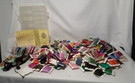 Huge Lot of DMC Cross Stitch Embroidery Floss - Over 200 Cards! All Numbered - $87.30