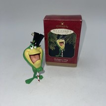 Hallmark Keepsake Ornament Michigan J Frog Looney Tunes  1997 Vintage 3.5&quot; - £10.96 GBP