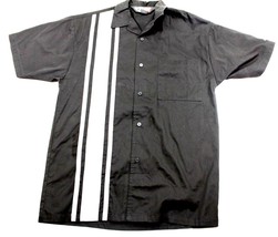 Mens TMR Tri-Mountain Racewear Black Button-Up Shirt W/ Scat Pack Logo &amp;... - $15.94 CAD