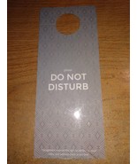 please DO NOT DISTURB   2-sided Sign door hanger knob handle - £1.57 GBP
