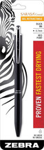 Zebra Pen 45111 Sarasa Grand Gel Retractable Ink Pen, 0.7mm Medium Point, Black - £10.44 GBP