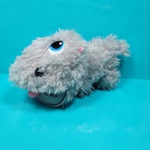 Stuffies BABY GRACIE Plush Gray Hippo Mouth Storage Stuffed Animal 12&quot; Long - $19.79