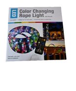 ⭐NEW⭐ LED Color Changing Rope Light With Remote 18ft Length Connect Up T... - $56.34 CAD