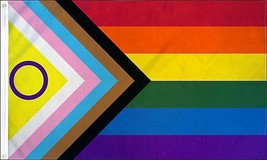 Rainbow Inclusive Pride Flag - 3x5 Ft - £15.95 GBP