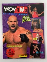 1999 WCW and NWO Sticker Book Hulk Hogan, Bill Goldberg &amp; Kevin Nash - £36.57 GBP