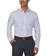 Kenneth Cole Mens Dress Shirt White Quick-Dry Moisture Wicking Wrinkle-Free - $42.99