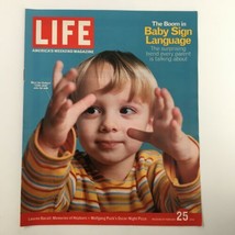 Life Magazine Newspaper Insert Baby Sign Language February 25 2004 No Label - £8.47 GBP