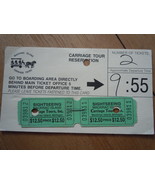 Mackinac Island Carriage Tours Reservation Used Tickets Michigan - $6.84 CAD