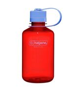 Nalgene 16oz Narrow Mouth Red MARMALADE Sustain BPA/BPS Free Water Bottle - $15.65