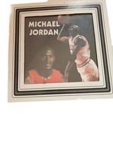 Vintage 1990s Rare Michael Jordan Carnival mirror Picture 8&quot; X 8&quot;  - £23.36 GBP