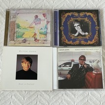 Elton John 4 CD lot Goodbye Yellow Brick Road One Made England West Coast - £11.18 GBP