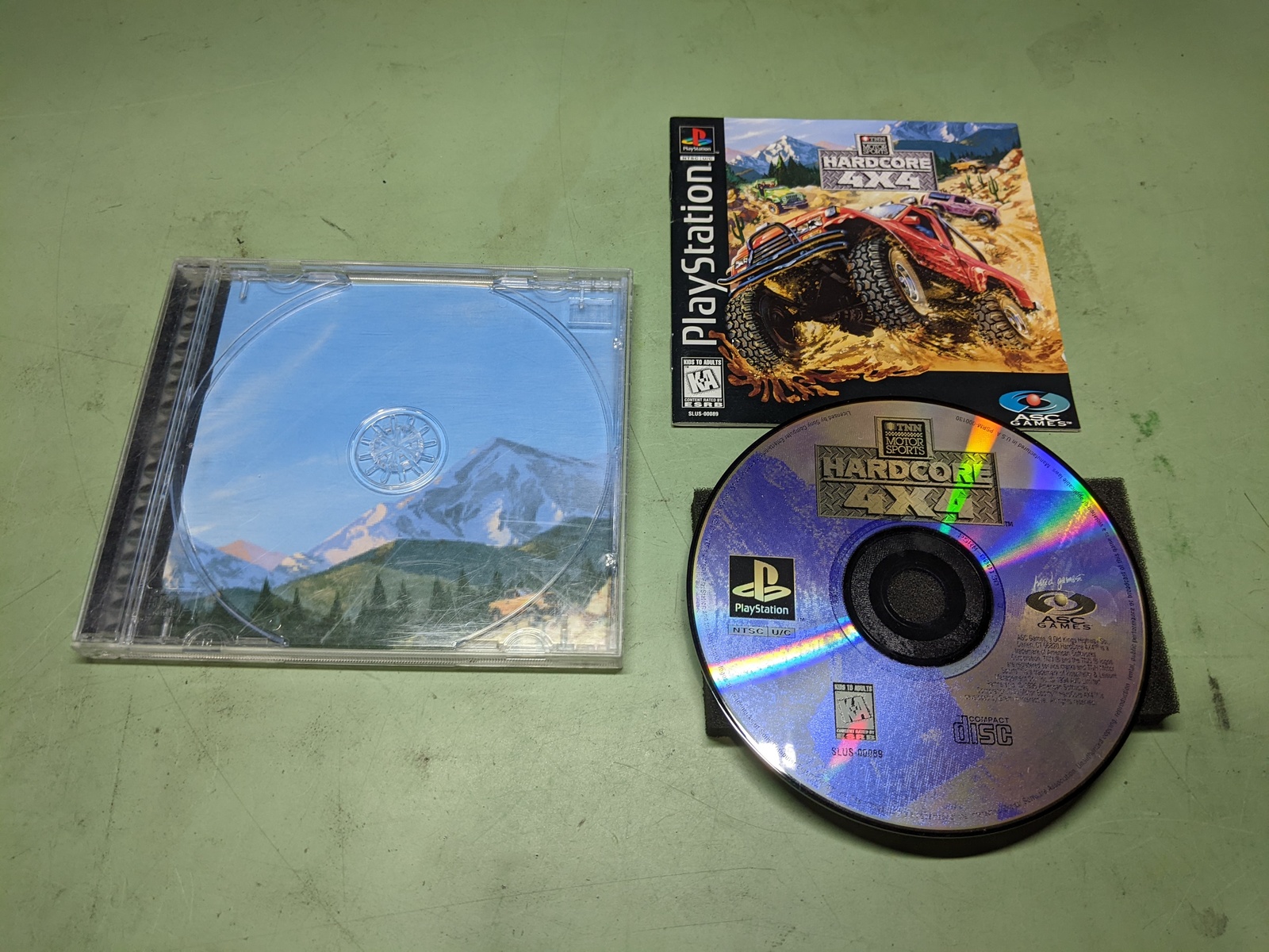 TNN Motorsports Hardcore 4X4 Sony PlayStation 1 Complete in Box - $6.12