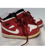 Nike Air Jordan 1 retro High OG (TD) 6C Red/White - $48.38