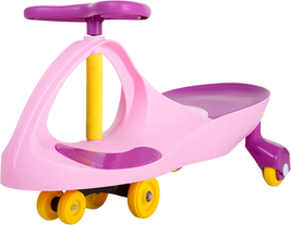 Wiggle Car Ride on Toy – No Batteries, Gears or Pedals – Twist, Swivel, ... - $94.04