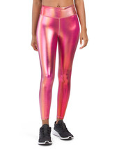 Pheel Iridescent Metallic Foil HighWaist Leggings NWT Carbon38 Bandier Pink XS/S - £37.37 GBP