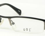 OGI Modèle 2200 624 Noir Gris/Vert Lunettes Métal Cadre 48-19-140mm - $44.54