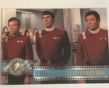 Star Trek Cinema Trading Card #55 William Shatner Leonard Nimoy Deforest... - $1.97