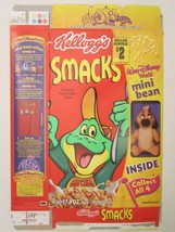 Kelloggs Cereal Box 2000 SMACKS 17.6 oz Lion King mini beans offer - $8.77