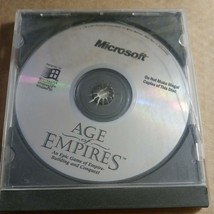 Age Of Empires PC CD-ROM Microsoft Original Game 1997 for Windows 95/NT - $126.13