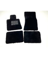 2022 Rolls Royce Phantom Sheepskin(Lambswool) Floor Mats Black/Black - $1,950.78 CAD
