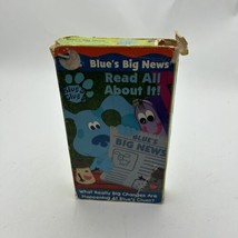 Blue&#39;s Clues - Blue&#39;s Big News - Read All About It! [VHS] - £28.05 GBP