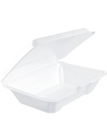 Dart 205HT1 Foam Hinged Lid Food Container 9.3&quot;x6.4&quot;x2.9&quot; Insulated 200/... - $49.49