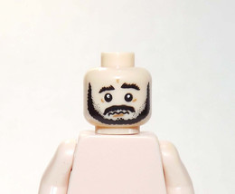 Toys Head Beard Frown bearded head DIY Minifigure Custom Toys - £1.98 GBP