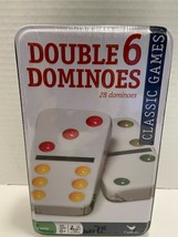 Double 6 Dominoes Set Cardinal Classic Games Children Adults SET of 28 Sealed! - $6.44