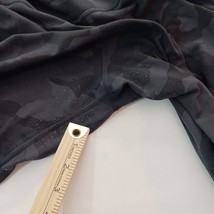 Lululemon Women's High-Rise Black Camo Leggings Measured Sz 10 (30"×23.5") image 3