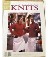 Interweave Knits Fall 2003 Knit Intarsia In The Round, Int&#39;l Flavor Swea... - $17.19