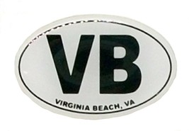 Virginia Beach VB Hat Tac or Lapel Pin - £5.58 GBP