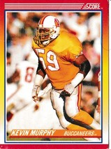 1990 Score Football Trading Card Kevin Murphy Tampa Bay Buccaneers #224 - £1.58 GBP