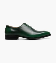 Stacy Adams Hallquist Plain Toe Oxford Shoes Leather Green 25742-300 image 7