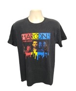 2010 Maroon 5 Concert Tour Adult Large Black TShirt - €17,05 EUR