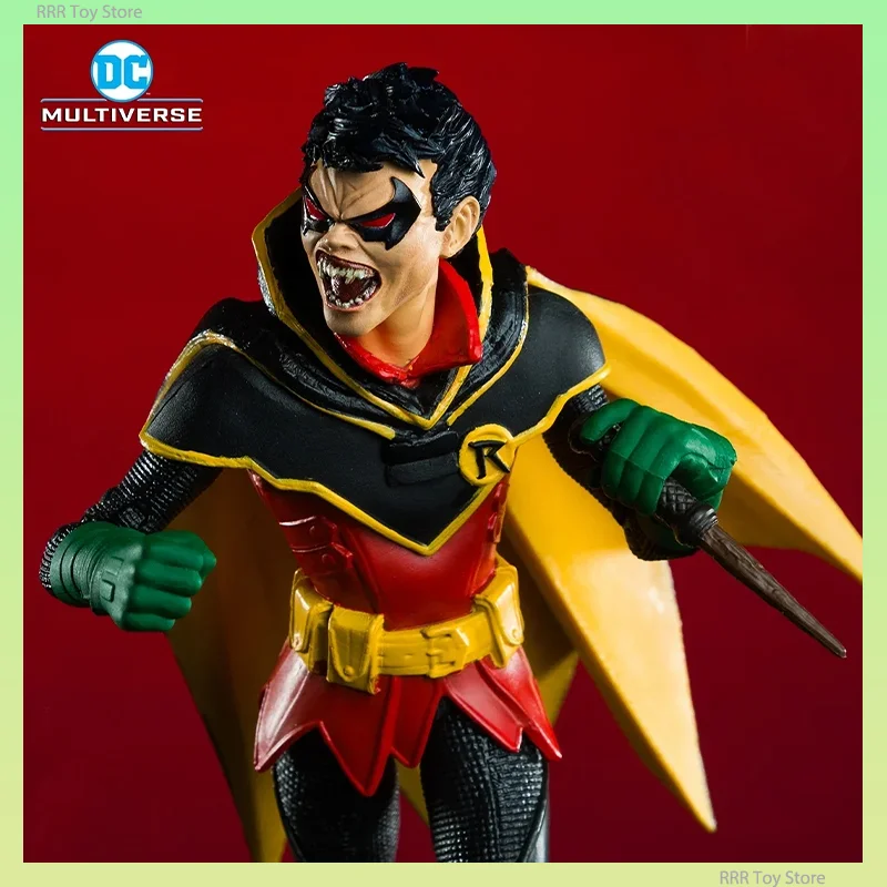 McFarlane Toys Vampire Robin Figure DC Multiverse 7 Inch Action Figures Gold - £55.00 GBP