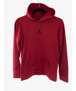 Nike Michael Air Jordan Hoodie Boys Gym Red Dri-Fit Jumpman  Basketball:... - $40.51 CAD
